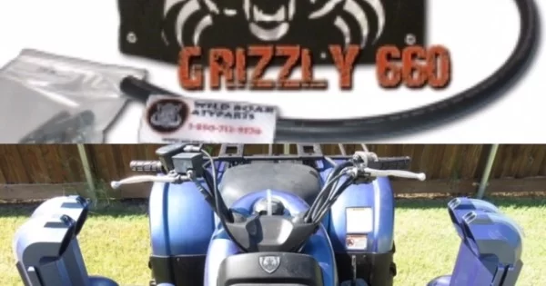 Yamaha Grizzly Radiator Relocation Kit Snorkel Combo Kit